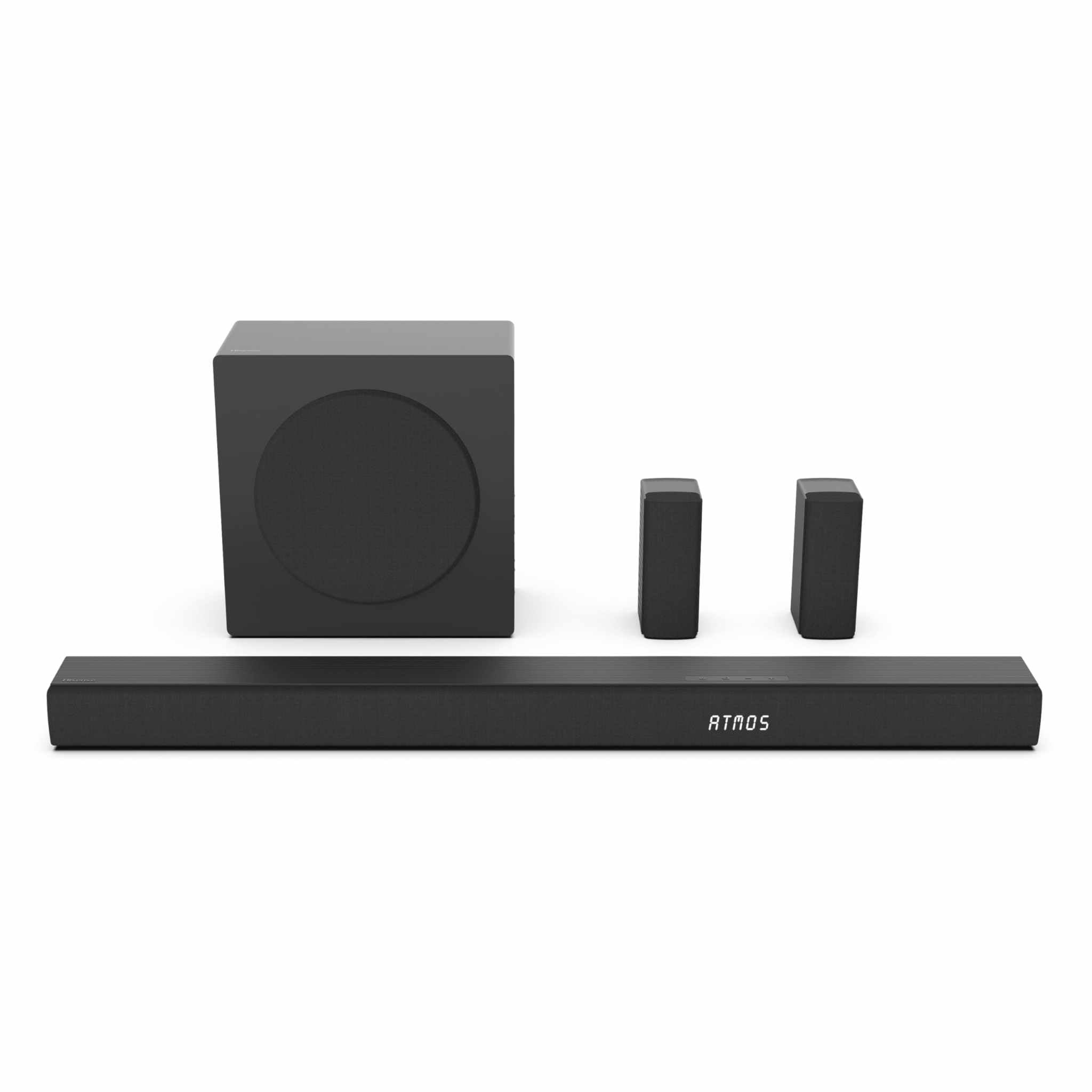Hisense AX5125H Dolby Atmos 5.1.2Ch Soundbar with Wireless Subwoofer & Rear Speakers -